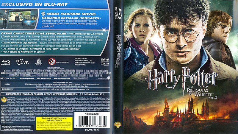 Harry Potter 8 Las Reliquias De La Muerte Parte 2 2011